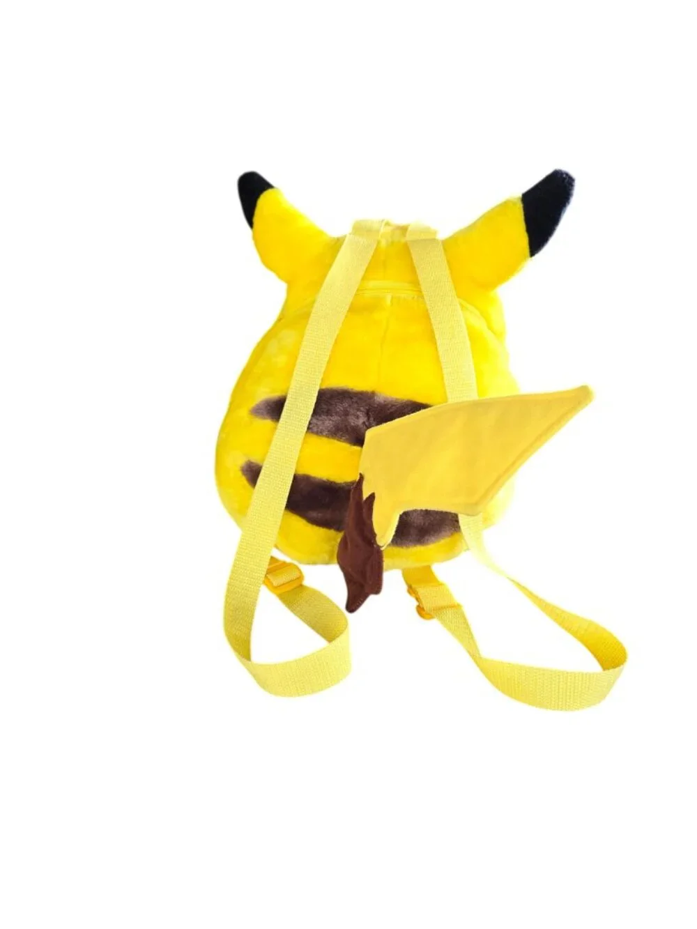 Vintage 90's Pokemon Nintendo Fat Pikachu Backpack Bag Plush by Pyramid